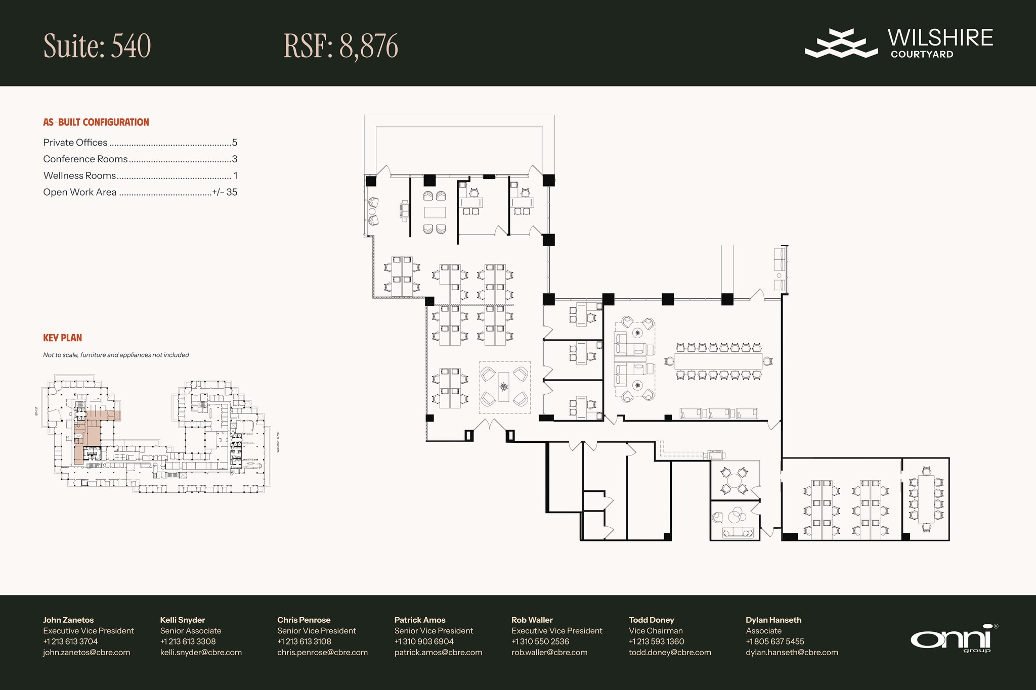 5700 Wilshire Blvd, Los Angeles, CA à louer Plan de site– Image 1 sur 1