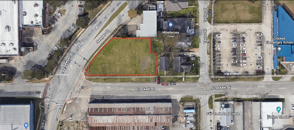 1819 Sawyer St, Houston, TX à louer - Aérien – Image 1 sur 5