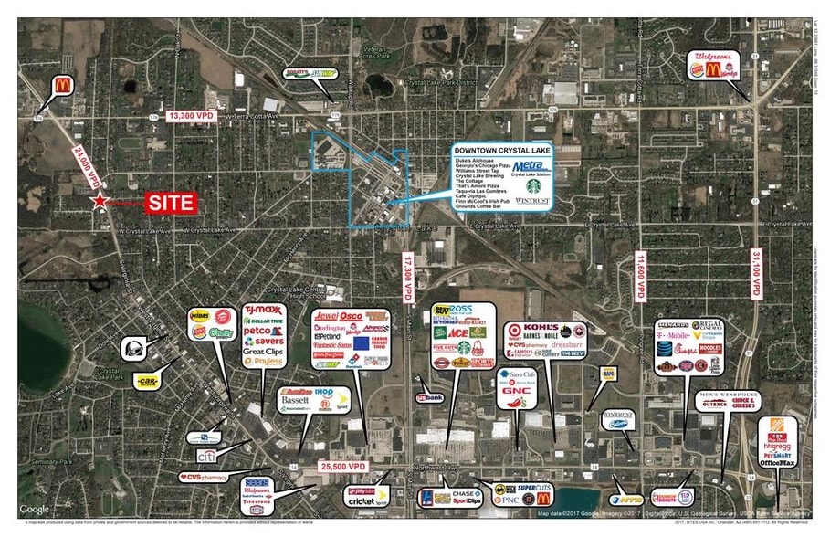 80 N Virginia St, Crystal Lake, IL à louer - Aérien – Image 3 sur 12