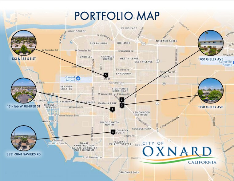 Oxnard 120-Unit Portfolio portefeuille de 5 biens à vendre sur LoopNet.fr - Photo de l’immeuble – Image 2 sur 2