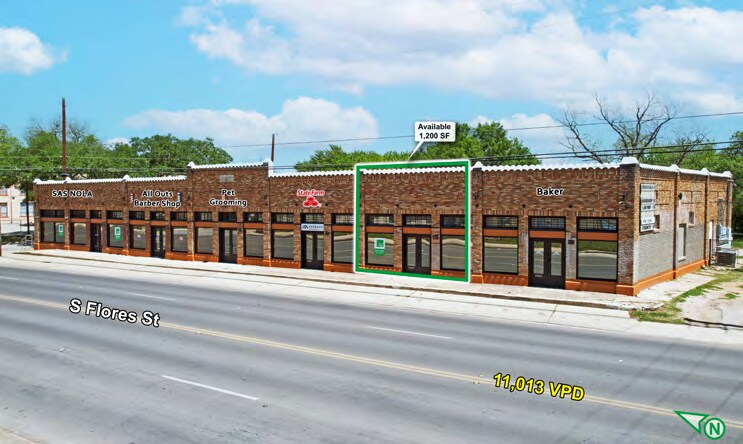 4500-4512 S Flores St, San Antonio, TX à louer - Photo de l’immeuble – Image 2 sur 9