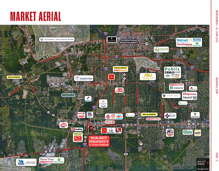 977 W South Blvd, Montgomery, AL à vendre - Photo de l’immeuble – Image 2 sur 2