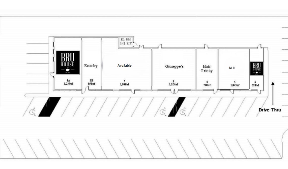 1431-1439 NW Silver Lake Rd, Saint Paul, MN à louer Plan d’étage– Image 1 sur 1