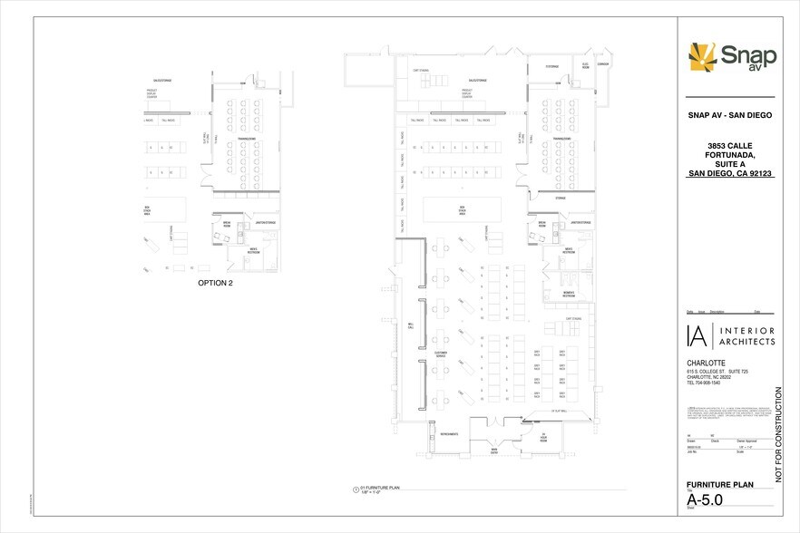 3853 Calle Fortunada, San Diego, CA à louer - Plan de site – Image 1 sur 7