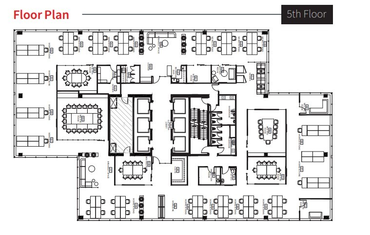 10130 103 St NW, Edmonton, AB à louer Plan d’étage– Image 1 sur 1
