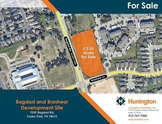 Plus de détails pour 1550 Bagdad Rd, Cedar Park, TX - Terrain à vendre