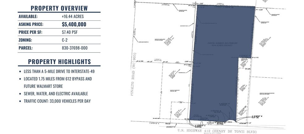 1550 W Henri de Tonti Blvd, Tontitown, AR à vendre - Photo de l’immeuble – Image 2 sur 6