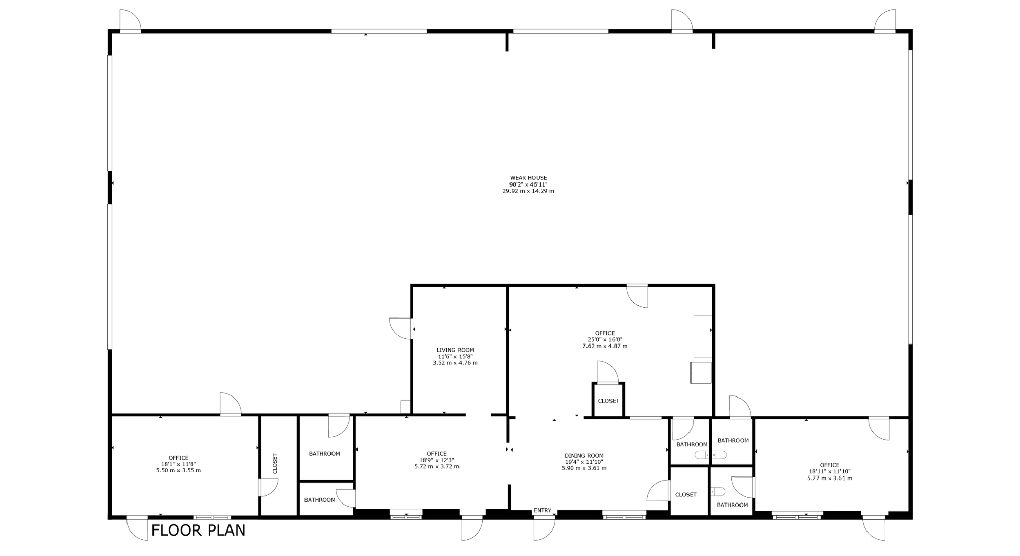 1724 Acorn Dr, Rogers, AR à louer Plan d’étage– Image 1 sur 14