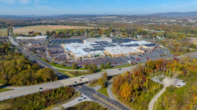 Route 724, Pottstown, PA - VUE AÉRIENNE  vue de carte