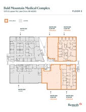1375 S Lapeer Rd, Lake Orion, MI à louer Plan d’étage– Image 2 sur 2