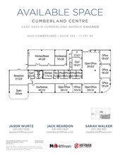 5440 N Cumberland Ave, Chicago, IL à louer Plan d’étage– Image 1 sur 1