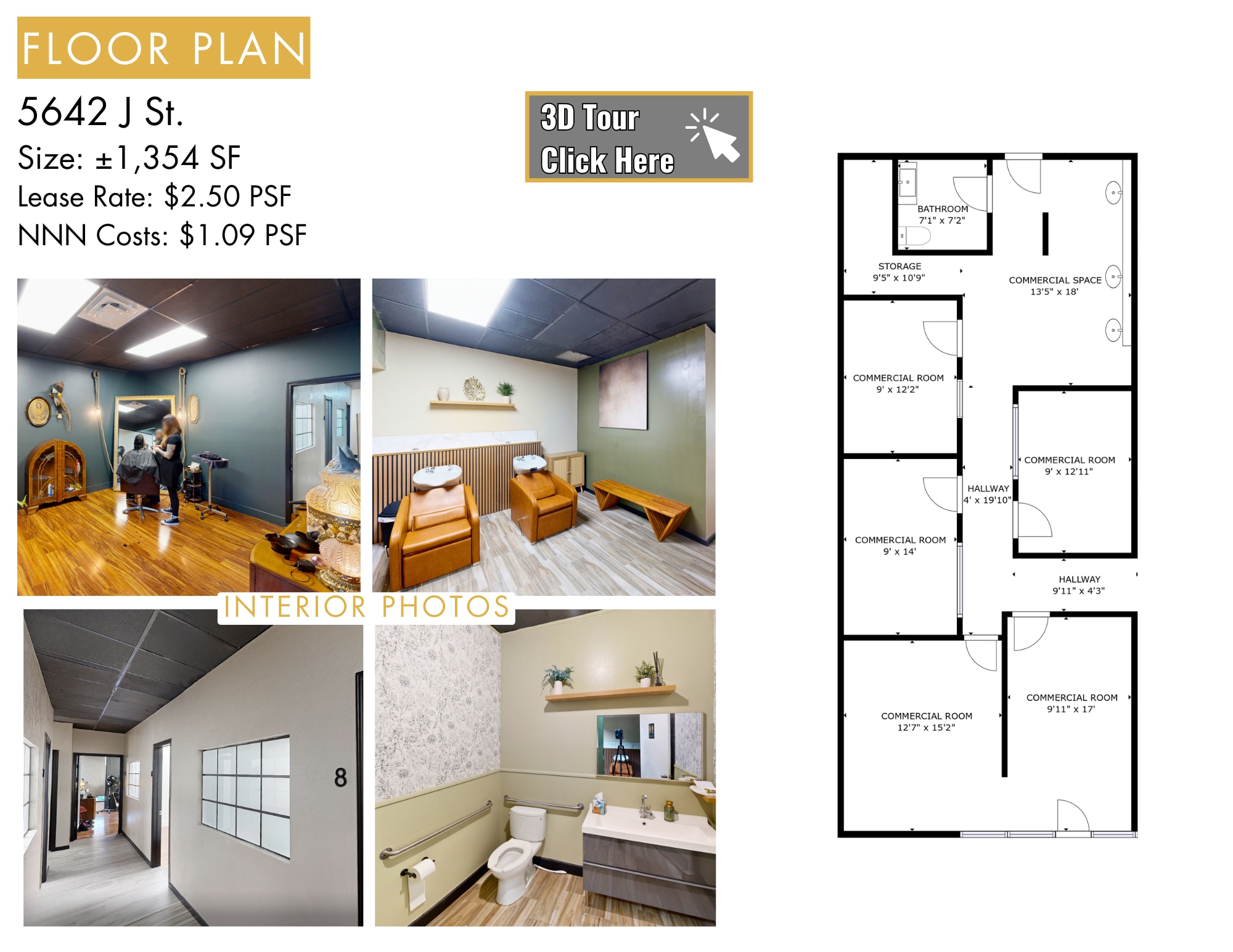 5640-5644 J St, Sacramento, CA à louer Photo intérieure– Image 1 sur 4