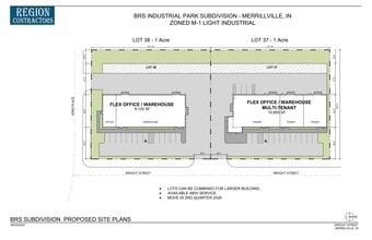 Wright Street - NW Corner St, Merrillville, IN à louer Plan de site– Image 1 sur 1