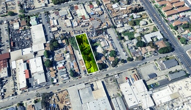 519 E Oaks St, Compton, CA - VUE AÉRIENNE  vue de carte