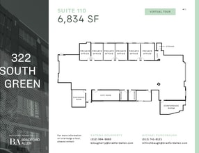 322 S Green St, Chicago, IL à louer Plan d’étage– Image 1 sur 9