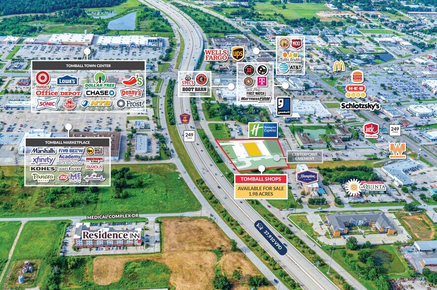 NEQ Tomball Parkway & Medical Complex Dr, Tomball, TX à vendre - Photo de l’immeuble – Image 2 sur 5