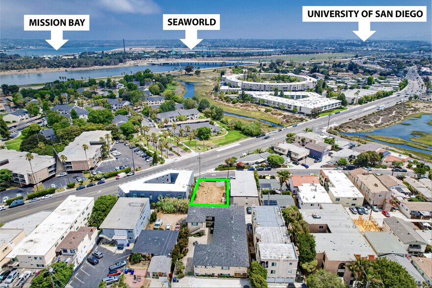 4377 Rialto St, San Diego, CA à vendre - Aérien – Image 2 sur 11