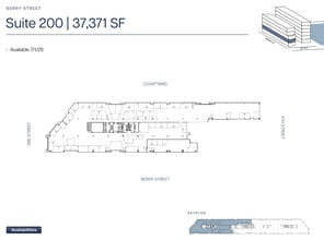 185 Berry St, San Francisco, CA à louer Plan d’étage– Image 1 sur 1