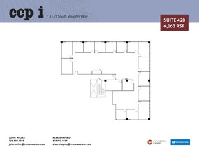 3131 S Vaughn Way, Aurora, CO à louer Plan d’étage type– Image 2 sur 2