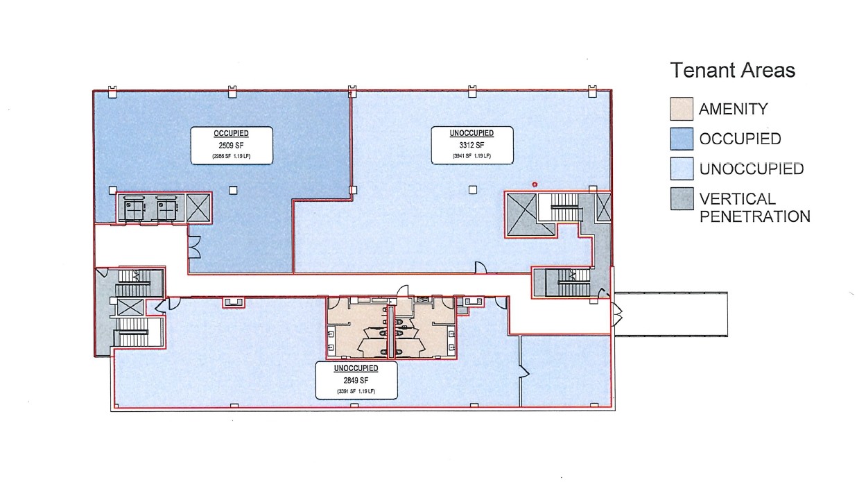 206 S Broadway, Rochester, MN à louer Plan d’étage– Image 1 sur 1