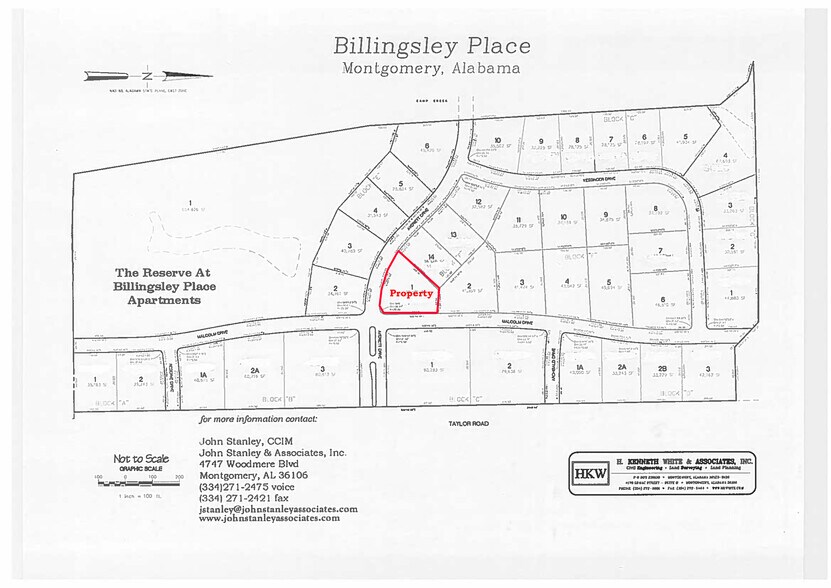 Averiette Dr & Malcolm Dr, Montgomery, AL à vendre - Photo de l’immeuble – Image 3 sur 6