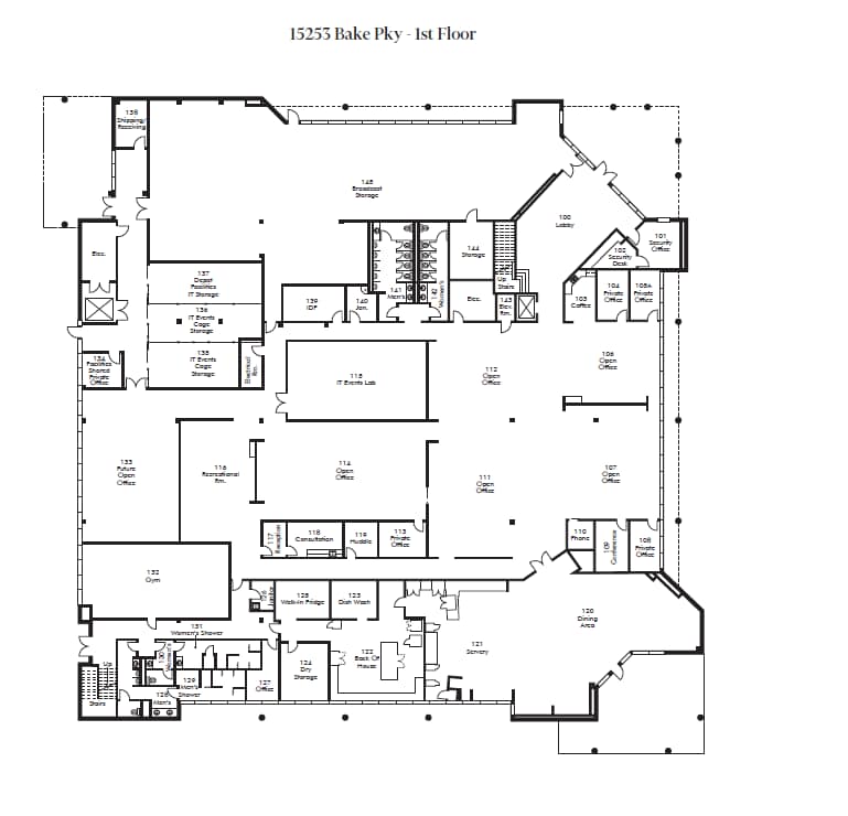 15253 Bake Pky, Irvine, CA à louer Plan d’étage– Image 1 sur 1