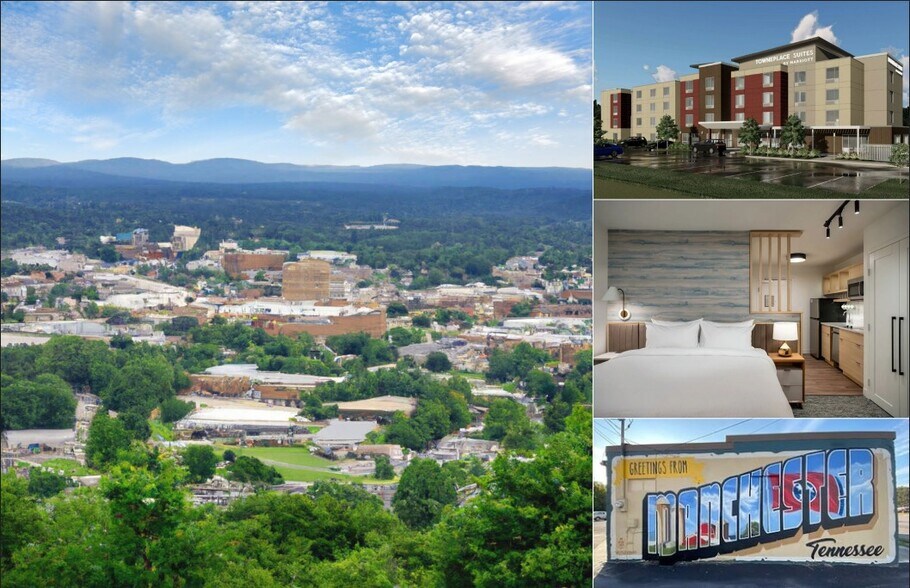 TownePlace Suites Extended Stay - Land Site, Manchester, TN à vendre - Photo de l’immeuble – Image 1 sur 1