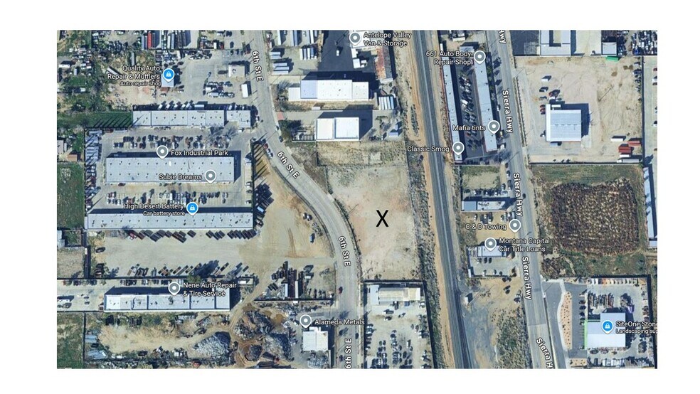 37922 6th Street E, Palmdale, CA à vendre - Aérien – Image 1 sur 3
