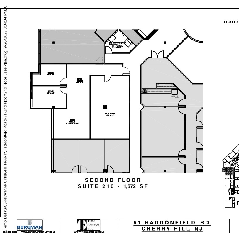 51 Haddonfield Rd, Cherry Hill, NJ à louer Plan d’étage– Image 1 sur 1