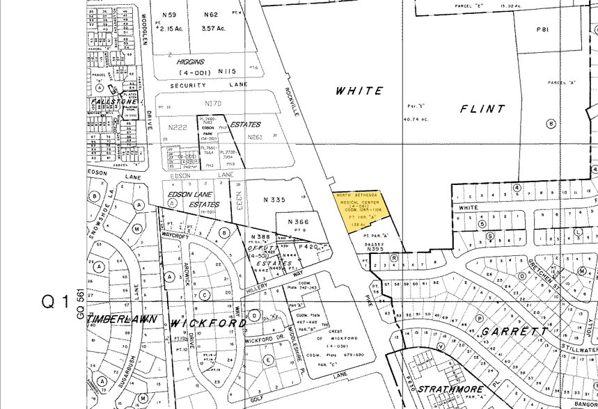 11125 Rockville Pike, Rockville, MD à louer - Plan cadastral – Image 3 sur 30