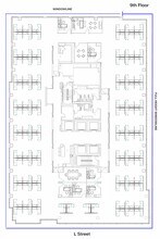 1331 L St NW, Washington, DC à louer Plan d’étage– Image 1 sur 1