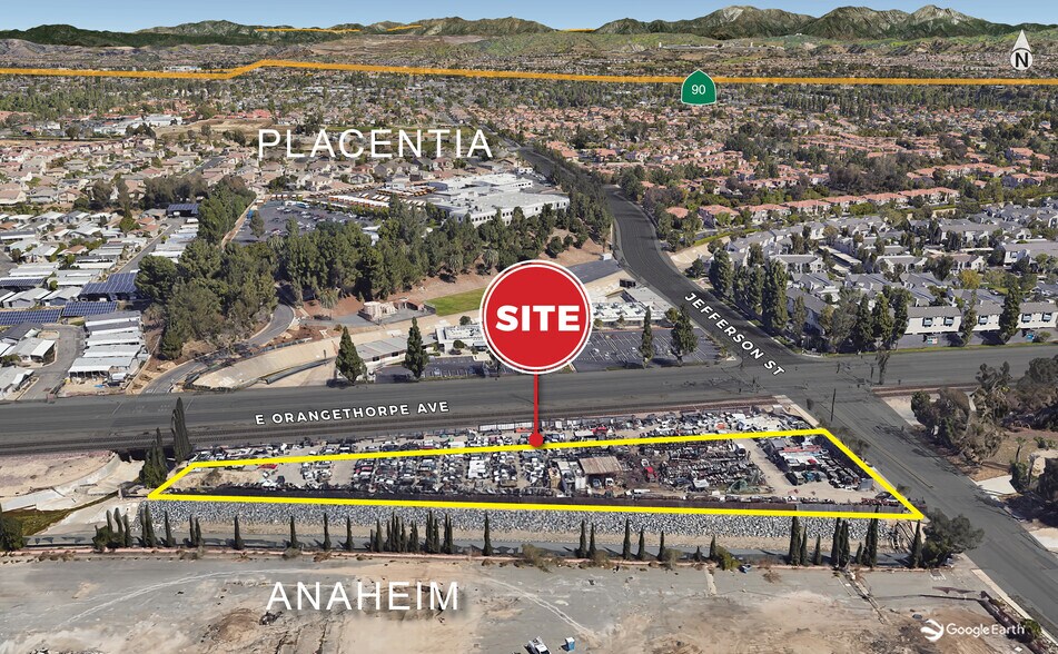1515 North Jefferson, Anaheim, CA à louer - Aérien – Image 3 sur 3