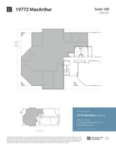 19772 MacArthur Blvd, Irvine, CA à louer Plan d’étage– Image 1 sur 1