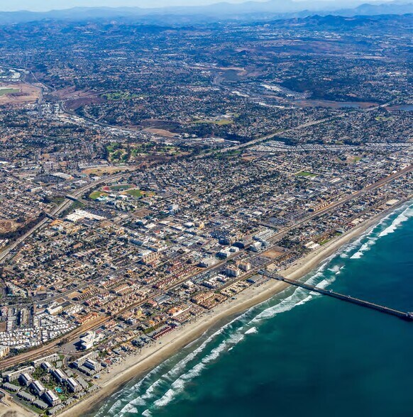 815 Mission Ave, Oceanside, CA à louer - Aérien – Image 3 sur 5