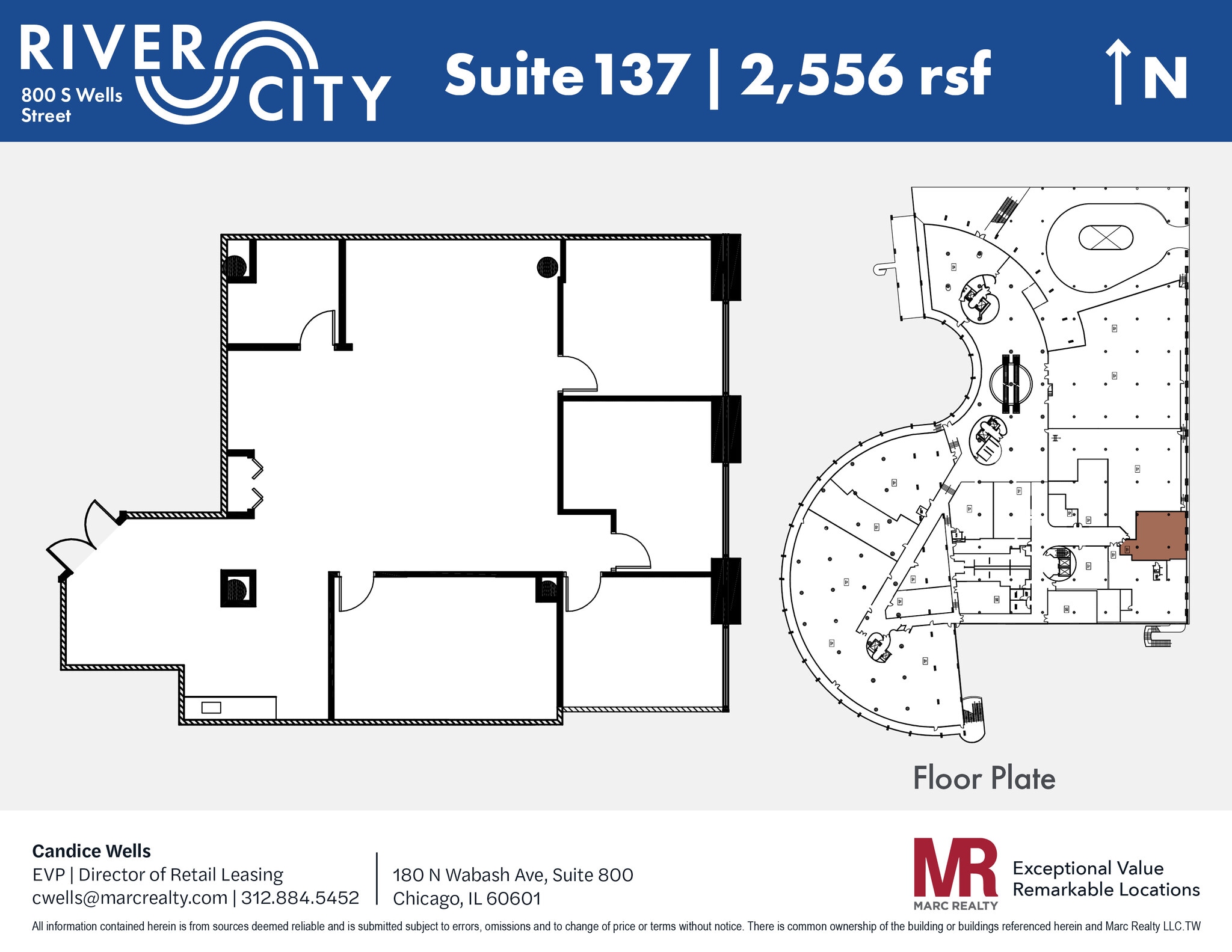 800 S Wells St, Chicago, IL à louer Plan d’étage– Image 1 sur 9