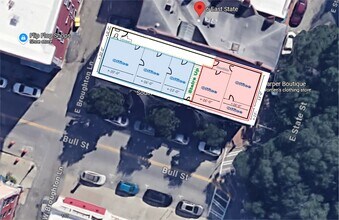 110-118 Bull St, Savannah, GA à louer Plan d’étage– Image 1 sur 9