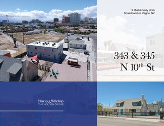 Plus de détails pour 343-345 N 10th St N, Las Vegas, NV - Logement à vendre