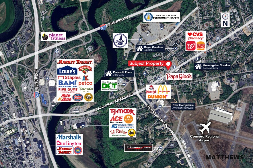 125 Loudon Rd, Concord, NH à vendre - Photo de l’immeuble – Image 3 sur 3