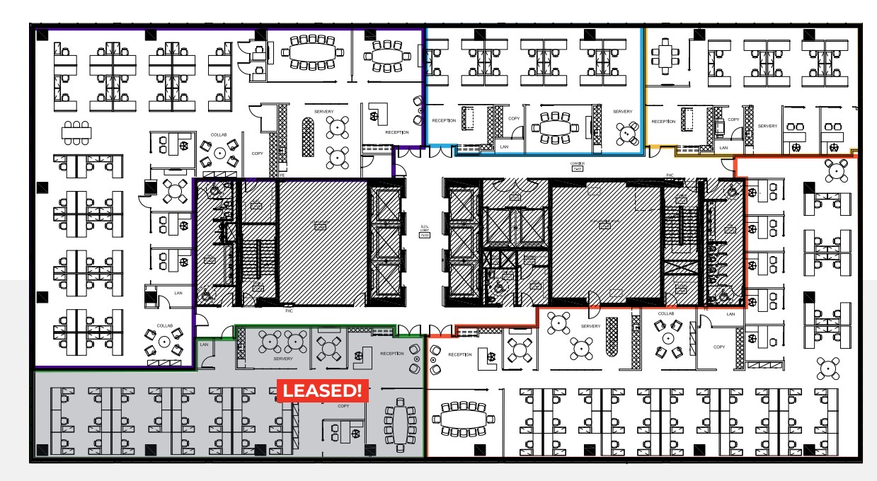 100 Queens Quay E, Toronto, ON à louer Plan d’étage– Image 1 sur 1