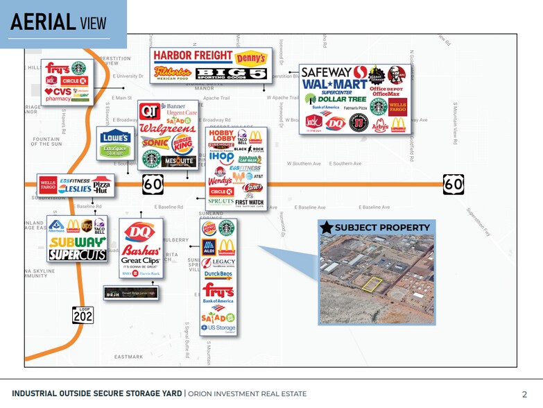 Ironwood Dr, Apache Junction, AZ à vendre - Aérien – Image 2 sur 2