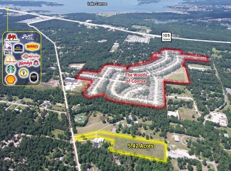 6311 Old Highway 105 W, Conroe, TX à vendre - Photo de l’immeuble – Image 2 sur 3