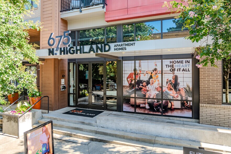 675 N Highland Ave NE, Atlanta, GA à louer - Photo de l’immeuble – Image 3 sur 47