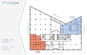 400 Virginia Ave SW, Washington, DC à louer Plan d’étage– Image 1 sur 1
