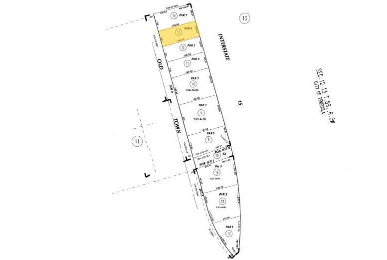 28924 Old Town Front St, Temecula, CA à louer - Plan cadastral – Image 3 sur 11