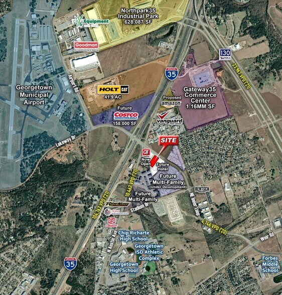 SEQ Austin Ave, Georgetown, TX à vendre - Photo principale – Image 3 sur 4