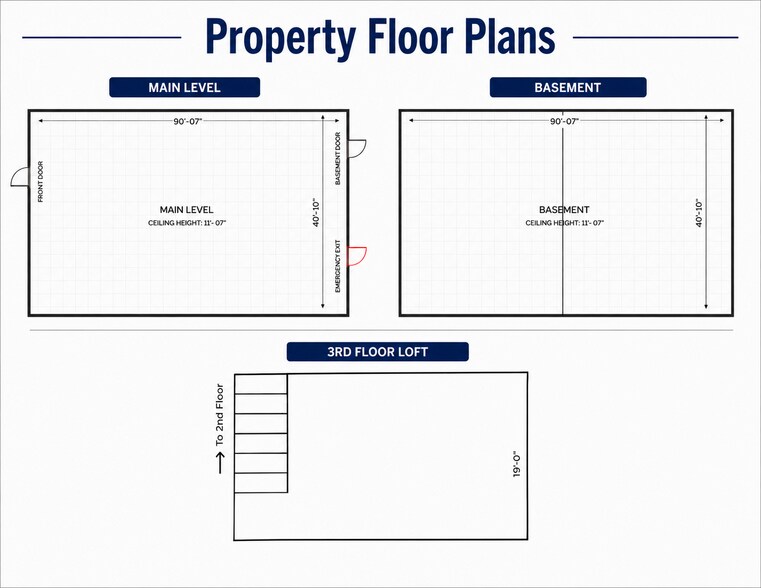613-615 North Market Street, Wilmington, DE à vendre - Plan d’étage – Image 2 sur 2