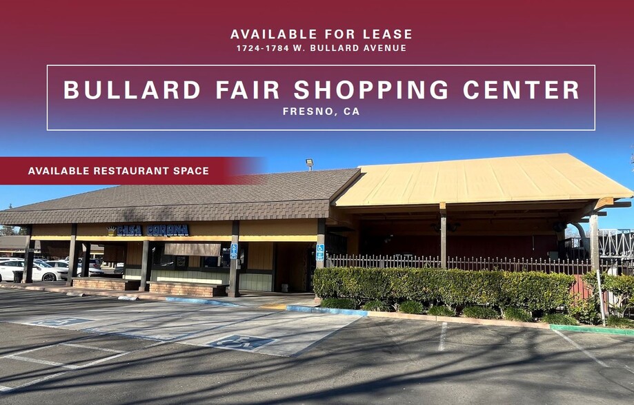 1724-1798 W Bullard Ave, Fresno, CA à louer - Photo de l’immeuble – Image 1 sur 5