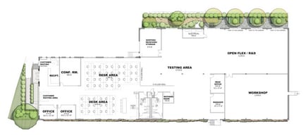 950 Charter St, Redwood City, CA à louer Plan d’étage– Image 2 sur 3