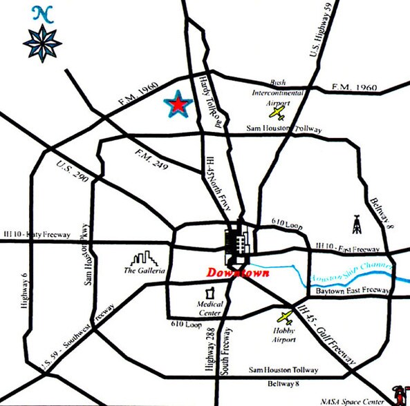 335 Pennbright Dr, Houston, TX à louer - Plan de site – Image 2 sur 6