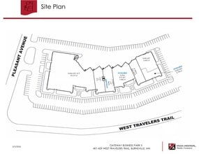 401-429 W Travelers Trl, Burnsville, MN à louer Plan de site– Image 1 sur 1